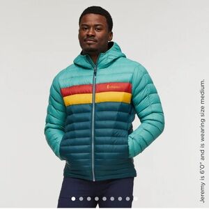 NWT: Cotopaxi Men’s Fuego Hooded Down Jacket